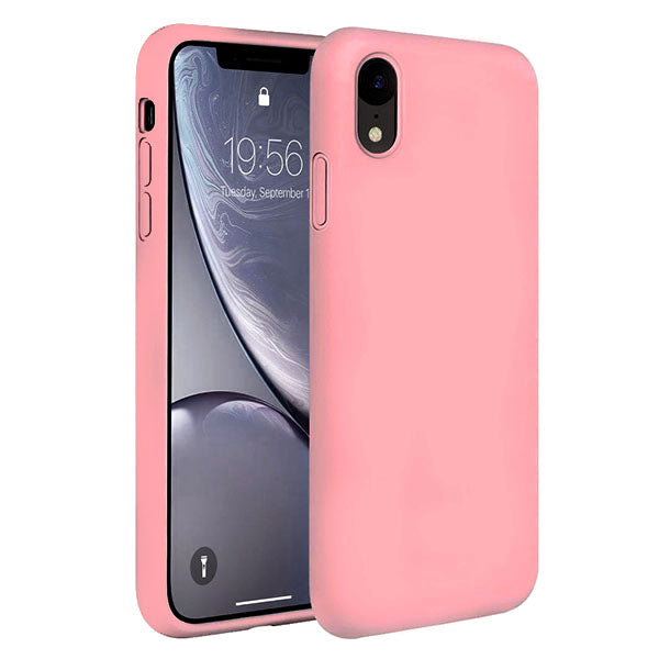 Θηκη Liquid Silicone για Apple iPhone XR Ροζ
