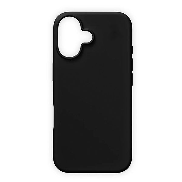 Θηκη Liquid Silicone για Apple iPhone 16 Μαυρη
