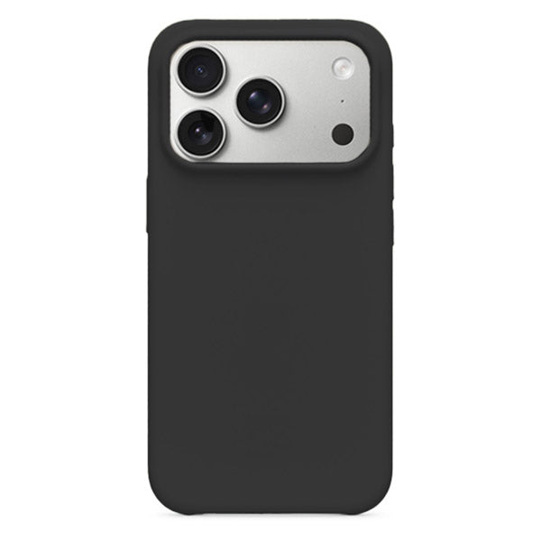 Θηκη Liquid Silicone για Apple iPhone 17 Pro Max Μαυρη