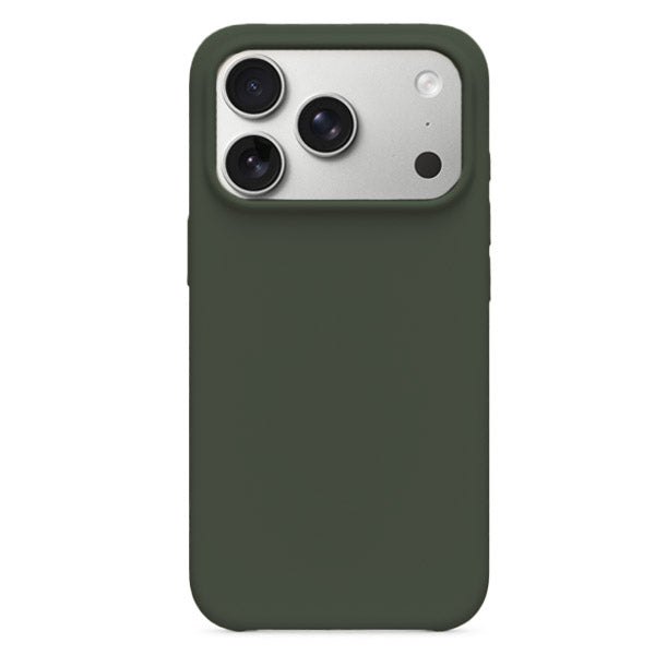 Θηκη Liquid Silicone για Apple iPhone 17 Pro Max Πρασινη