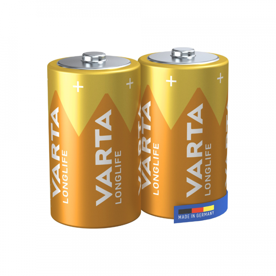 VARTA 4114 συσκ. 2 ΑΛΚΑΛΙΚΗ LONGLIFE D