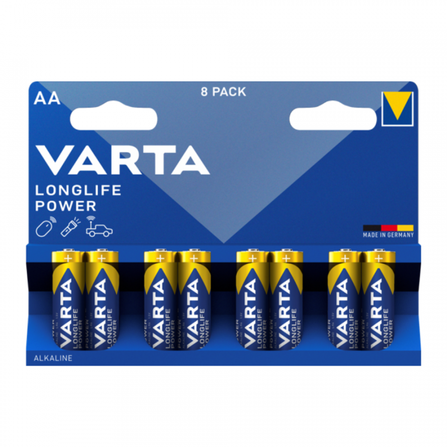 VARTA 4906 συσκ.8 LONGLIFE POWER AA