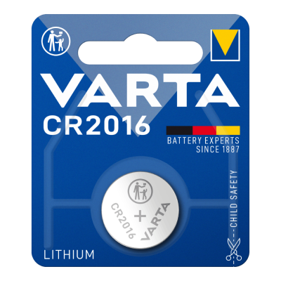 VARTA 6016101401 CR 2016 Lithium Blister 1