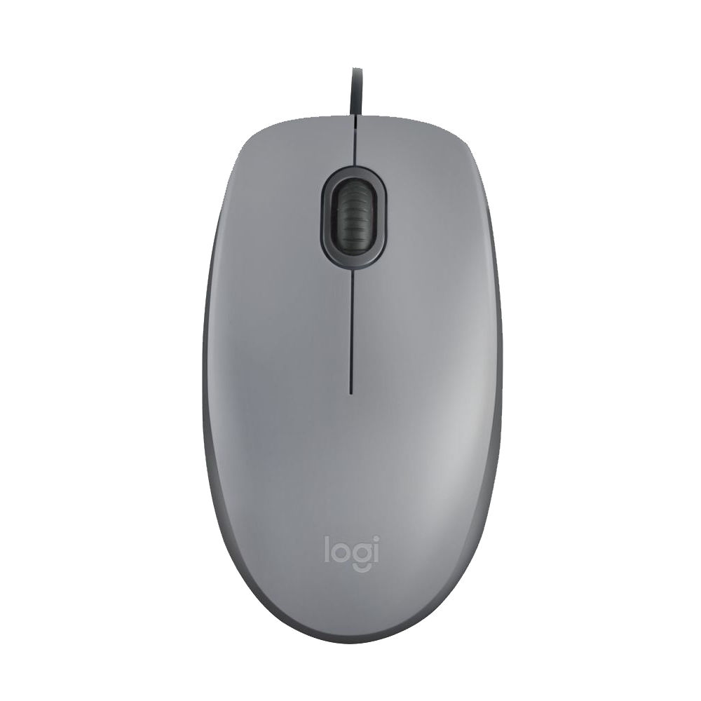 LOGITECH Mouse M110 Silent Mid Gray