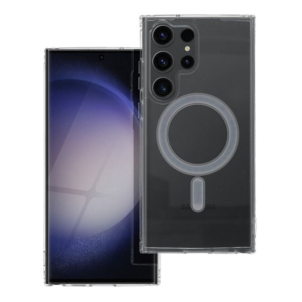 Θηκη Mag Cover Με Magsafe Για Samsung Galaxy S23 Ultra 5G Clear
