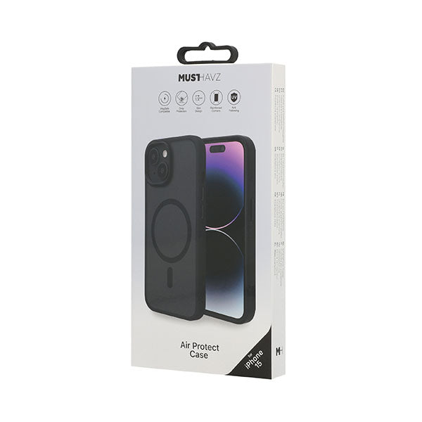 Θηκη Musthavz Air Protect Με MagSafe Για Apple iPhone 15 Μαυρη