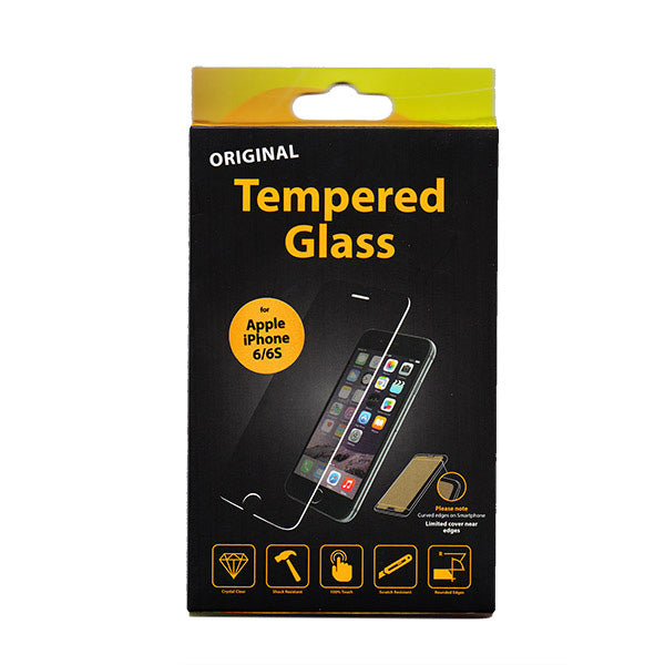 Προστατευτικο Τζάμι Οθονης TT Edge to Edge Μαυρο Για iPhone 6 /6s