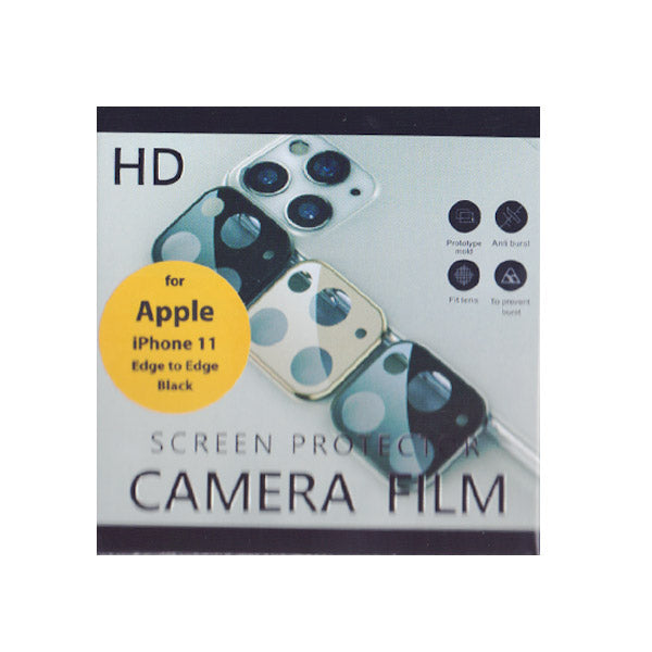 Προστατευτικο Τζαμι Καμερας TT Edge to Edge Μαυρο Για iPhone 11