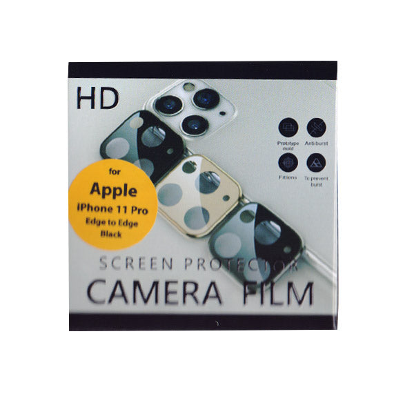 Προστατευτικο Τζαμι Καμερας TT Edge to Edge Μαυρο Για iPhone 11 Pro