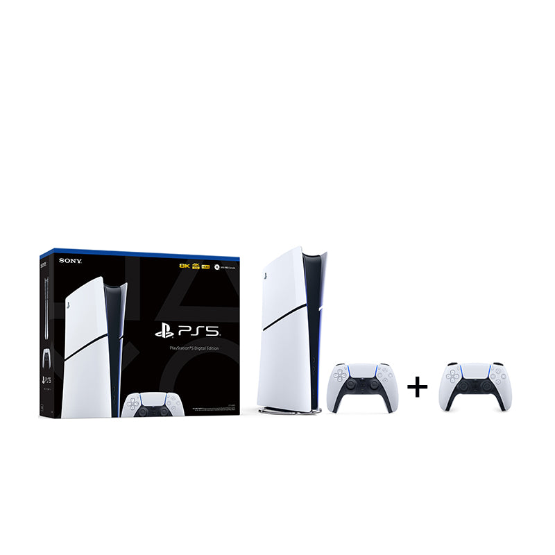 Sony PlayStation 5 Digital Slim Edition + DualSense Wireless Controller White