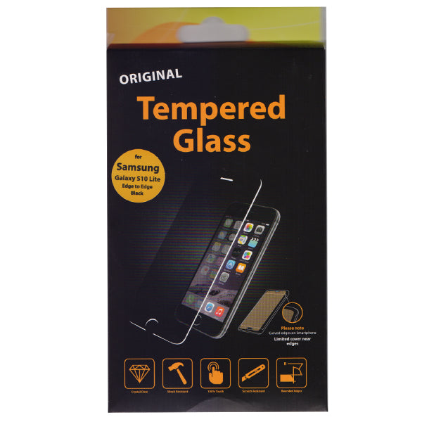 Προστατευτικο Τζαμι Οθονης TT Edge to Edge Για Samsung S10 Lite Μαυρο