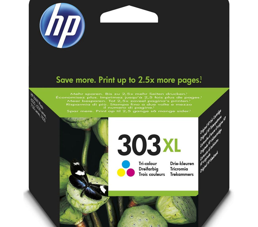 HP Μελάνι Inkjet No 303XL Tri-Colour (T6N03AE) (HPT6N03AE)