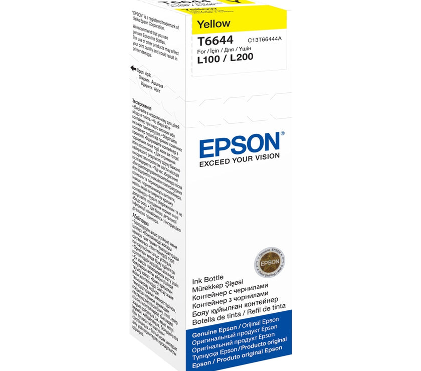 Epson Μελάνι Inkjet Bottle Yellow (C13T66444A) (EPST66444A)