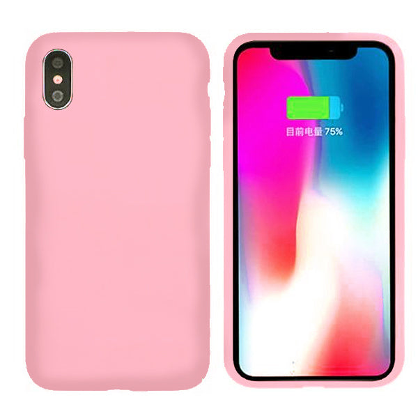 Θηκη Liquid Silicone για Apple iPhone X/Xs Ροζ
