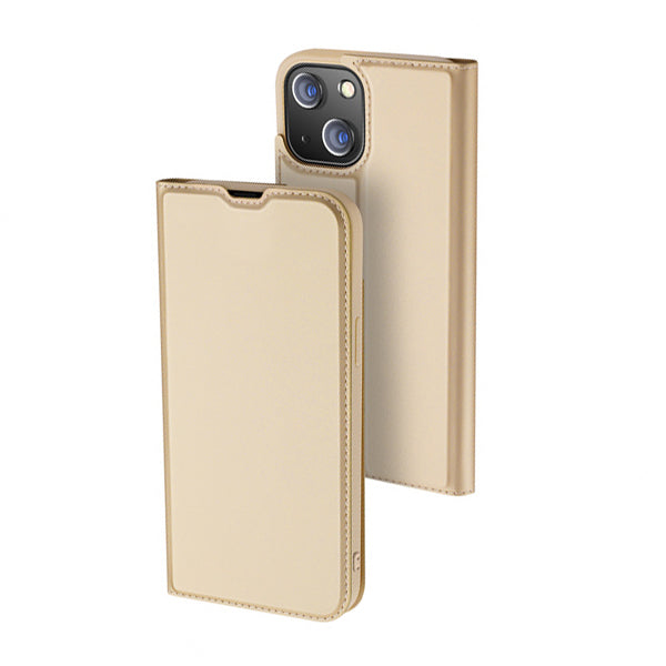 Θηκη Book DD Skin Pro Για Apple iPhone 13 Mini Χρυση