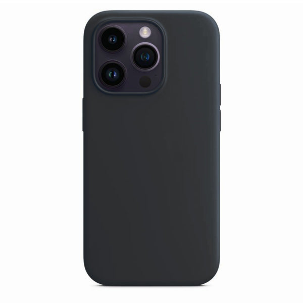 Θηκη Liquid Silicone για Apple iPhone 14 Pro Max Μαυρη