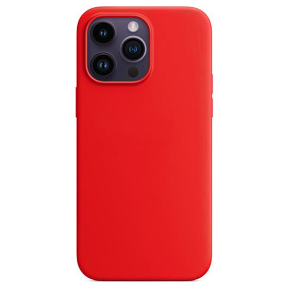 Θηκη Liquid Silicone για Apple iPhone 13 Pro Max Κοκκινη