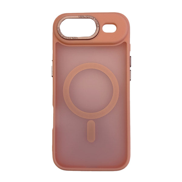 Θηκη TPU Με Magsafe Για Apple iPhone 17 Air Semi Clear Ροζ