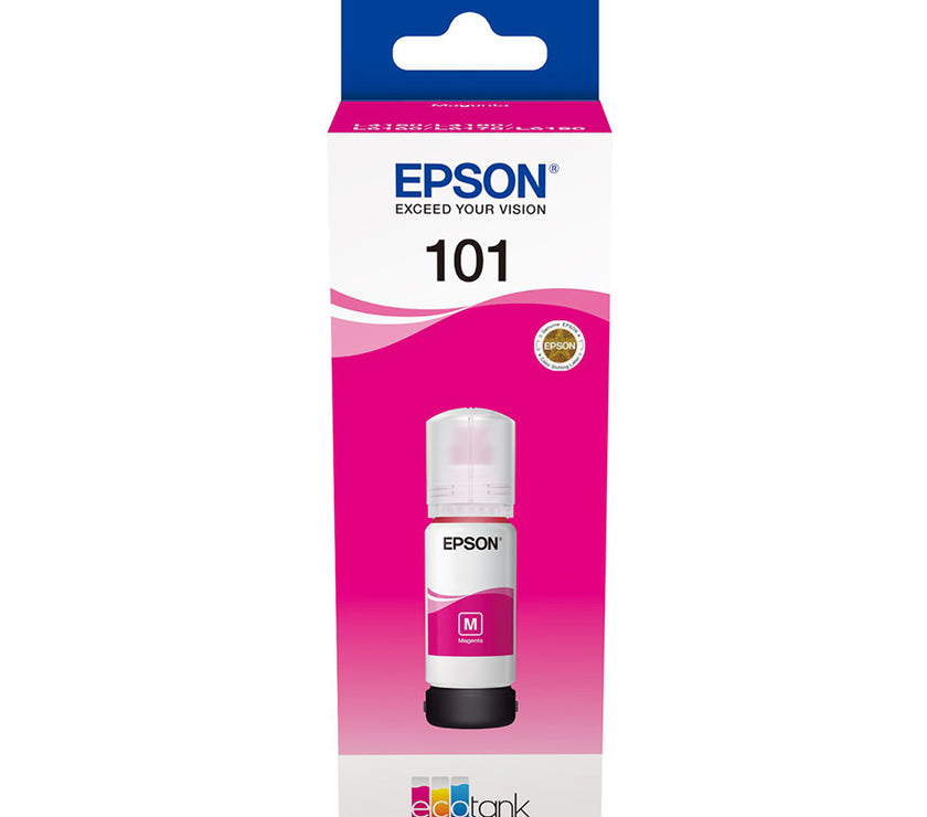 Epson Μελάνι Inkjet 101 Magenta (C13T03V34A) (EPST03V34A)