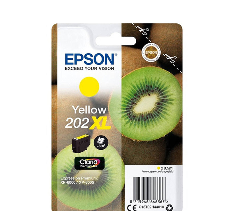 Epson Μελάνι Inkjet 202XL Yellow (C13T02H44010) (EPST02H440)