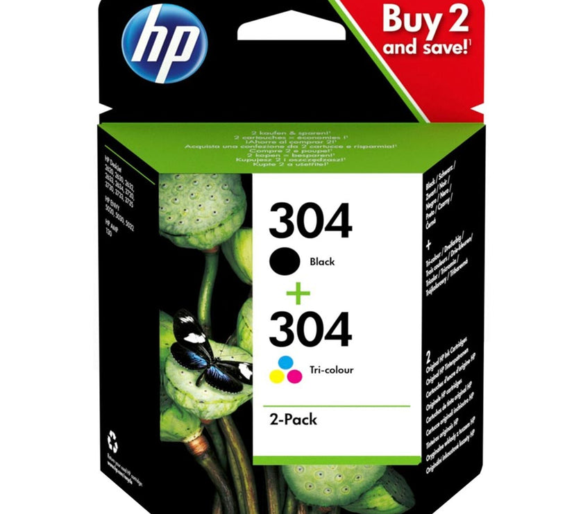 HP Μελάνι Inkjet No.304 2-Pack (3JB05AE) (HP3JB05AE)
