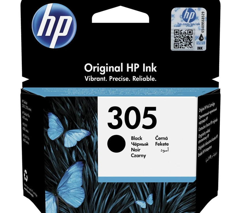 HP Μελάνι Inkjet No.305 Black (3YM61AE) (HP3YM61AE)