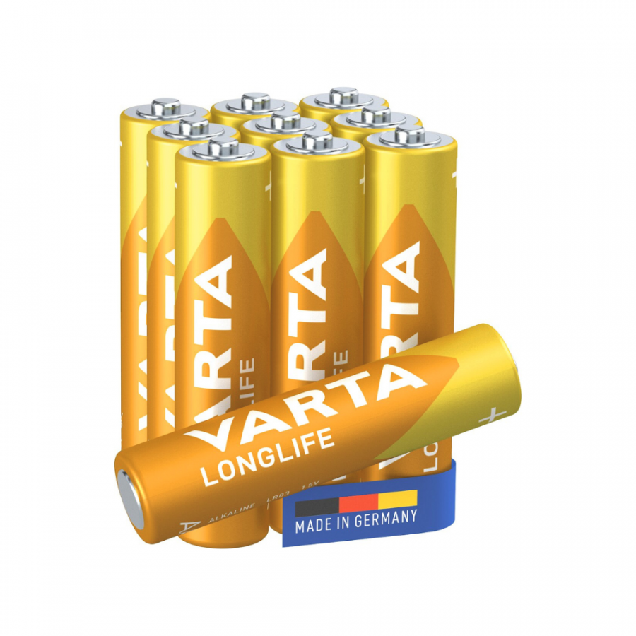 VARTA 4103 συσκ.10 ΑΛΚΑΛΙΚΗ LONGLIFE ΑΑΑ