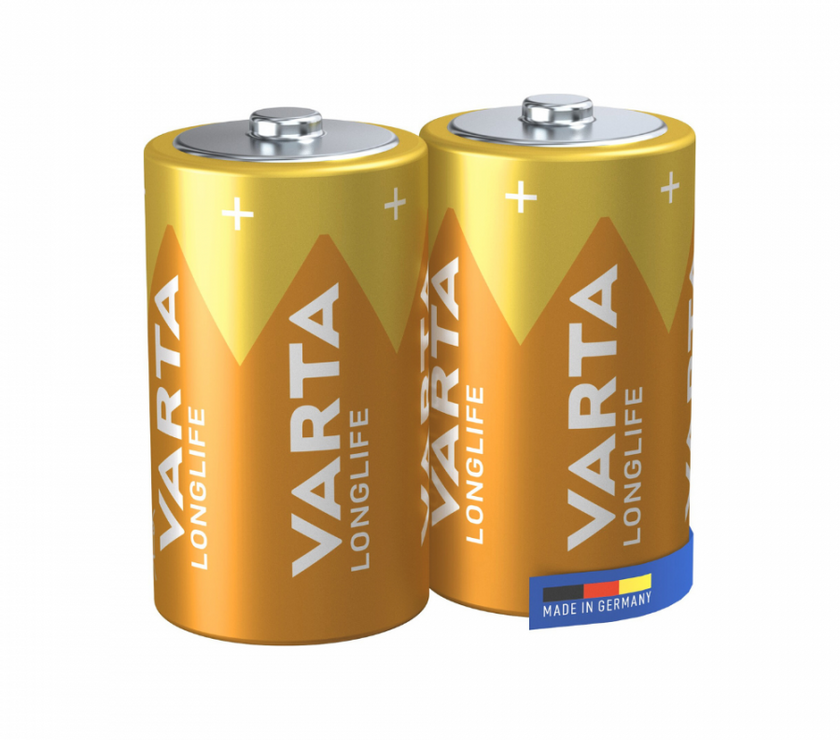 VARTA 4114 συσκ. 2 ΑΛΚΑΛΙΚΗ LONGLIFE D