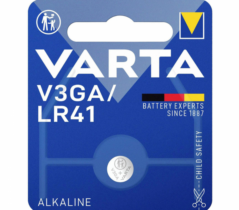VARTA V3GA\LR41 1,5V ΑΛΚΑΛΙΚΗ