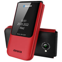 AIWA SLIM BT CLAMSHELL FLIP-STYLE DUAL SIM PHONE