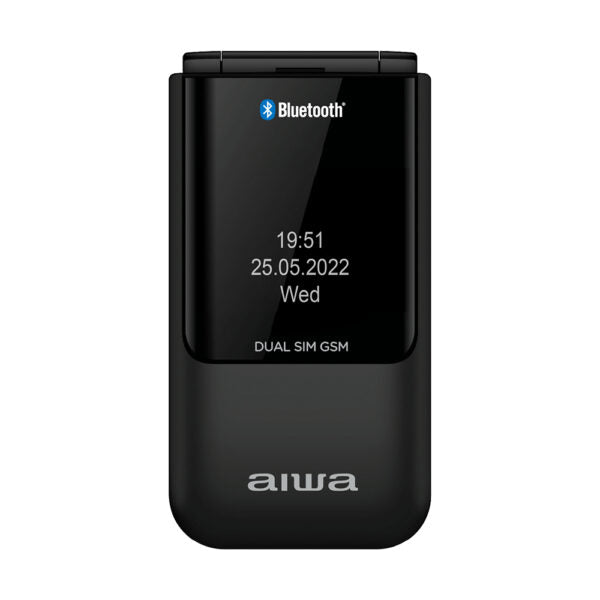 AIWA SLIM BT CLAMSHELL FLIP-STYLE DUAL SIM PHONE