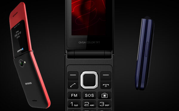 AIWA SLIM BT CLAMSHELL FLIP-STYLE DUAL SIM PHONE