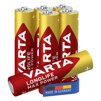 VARTA 4703101446 Longlife Max Power 6 AAA
