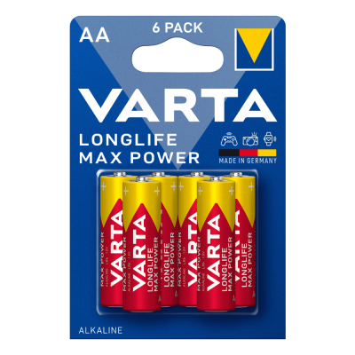 VARTA 4706101446 Longlife Max Power 6 AA