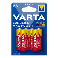 VARTA 4706101446 Longlife Max Power 6 AA