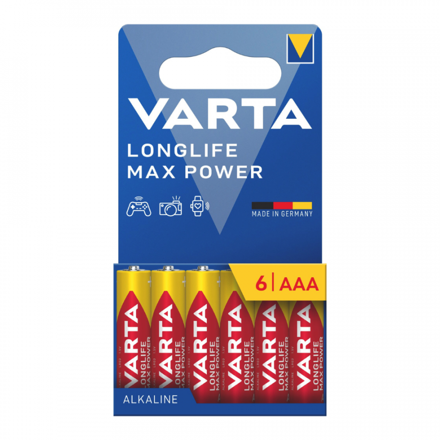 VARTA 4703101746 Longlife Max Power 6 AAA
