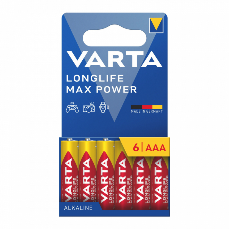 VARTA 4703101746 Longlife Max Power 6 AAA