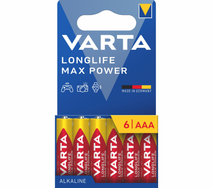 VARTA 4703101746 Longlife Max Power 6 AAA