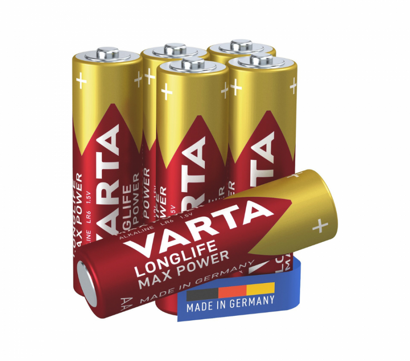 VARTA 4706101746 Longlife Max Power 6 AA