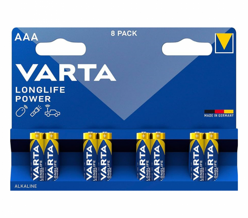 VARTA 4903 συσκ.8 LONGLIFE POWER AAA