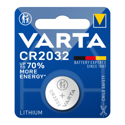 VARTA 6032101401 CR 2032 Lithium Blister 1