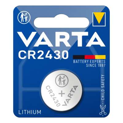 VARTA 6430101401 CR 2430 Lithium Blister 1
