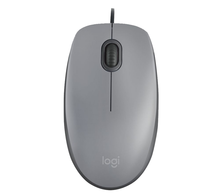 LOGITECH Mouse M110 Silent Mid Gray