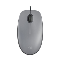 LOGITECH Mouse M110 Silent Mid Gray