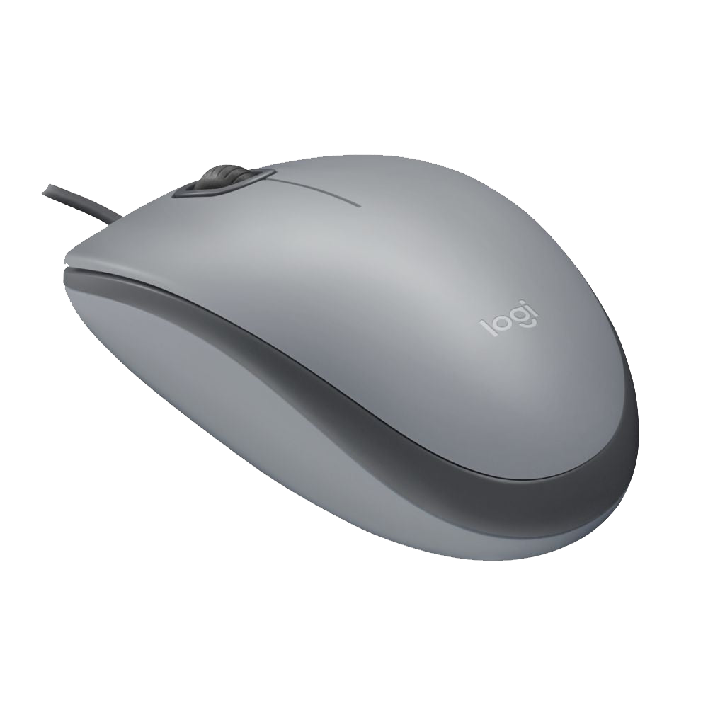 LOGITECH Mouse M110 Silent Mid Gray