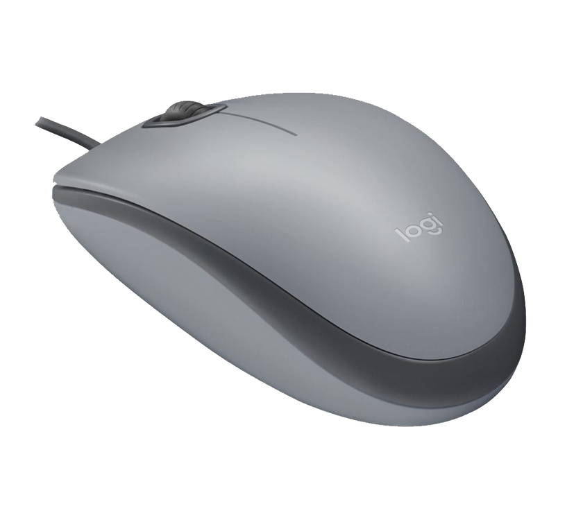 LOGITECH Mouse M110 Silent Mid Gray