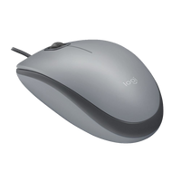 LOGITECH Mouse M110 Silent Mid Gray