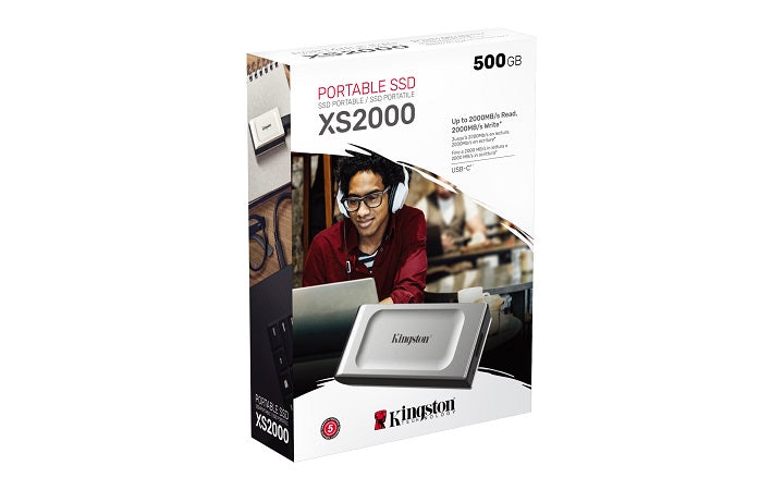 KINGSTON EXTERNAL SSD SXS2000 SXS2000/500G, 500GB USB 3.2 Gen2x2, TYPE C