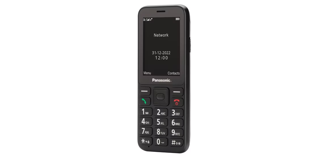 Εύχρηστο κινητό τηλέφωνο 4G KX-TU250