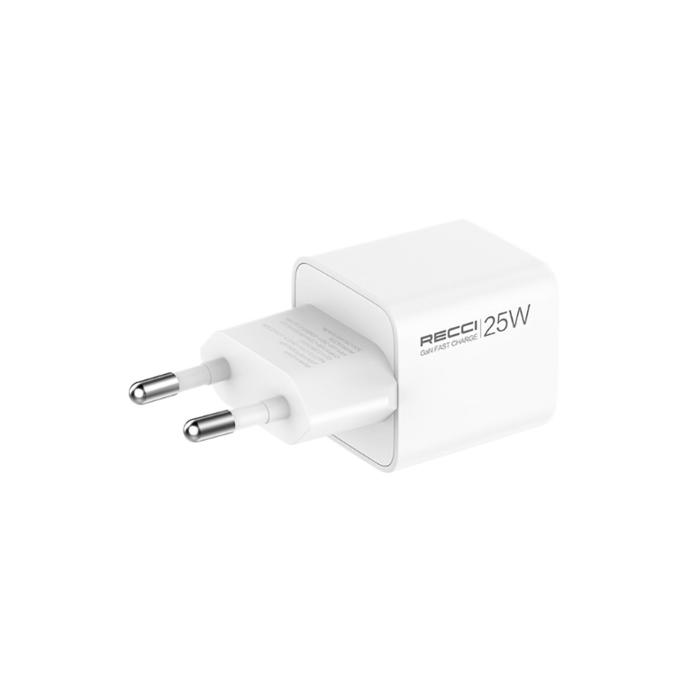 RECCI RC106E GaN PD25W USB-C Charger with Fast Charge Data Cable